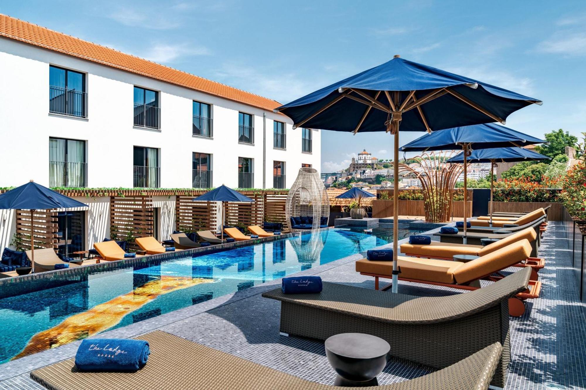 Forte De Gaia, Autograph Collection ヴィラ・ノヴァ・デ・ガイア エクステリア 写真 The hotel's pool